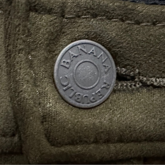 175 Banana Republic | NWT Women’s Olive Green High-Rise Skinny Pants (Size 25/0) - Picture 7 of 13